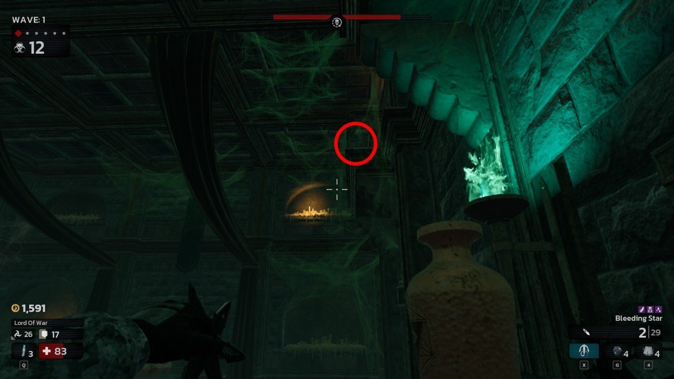 Image of Above the Orb Area Toy Soldier location in Killing Floor 3 .