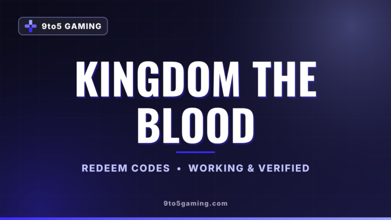 Kingdom the Blood codes