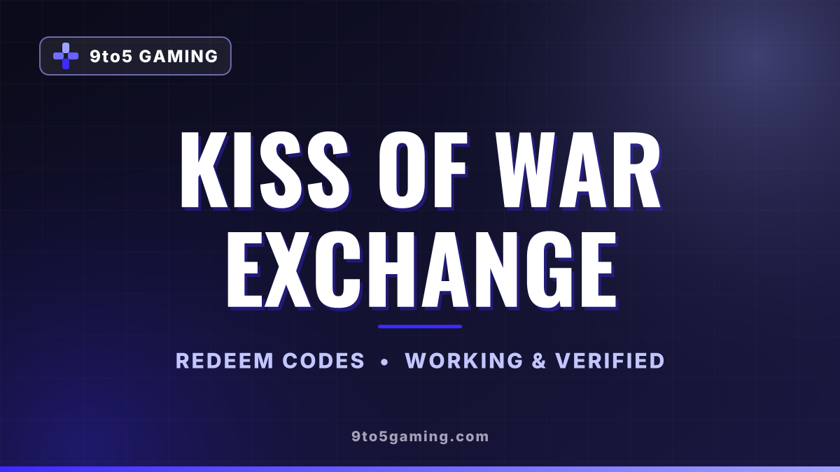 Kiss of War Exchange codes