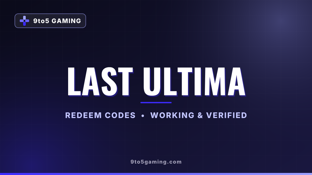 Last Ultima codes