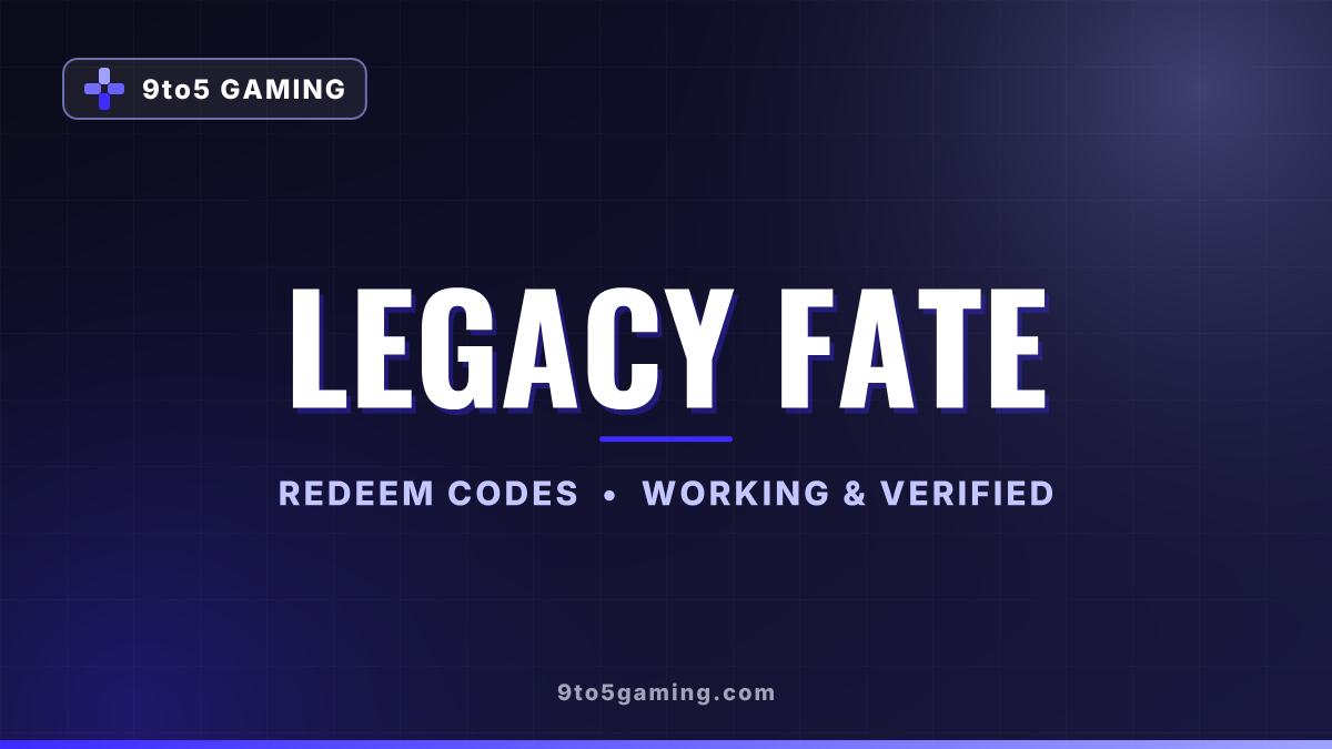 Legacy Fate codes