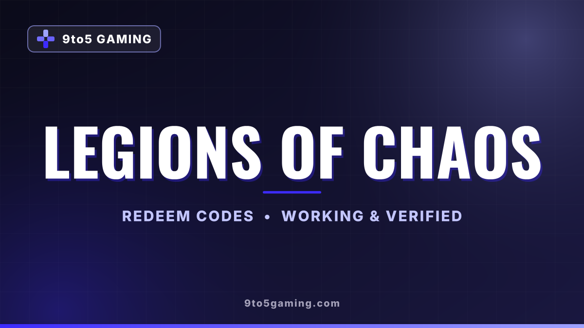 Legions of Chaos codes
