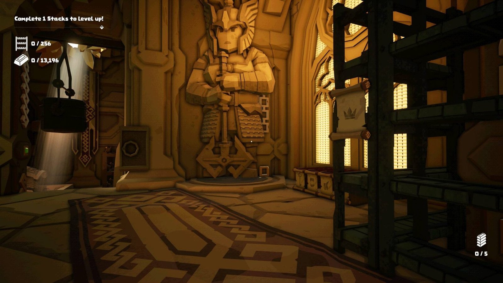Section: High Jump Coin Location. Nearby text: Find the King’s Gold racks. Look for the statue on their left side. Check the ground on the right of the statue. Pick up the coin to unlock the High Jump power.