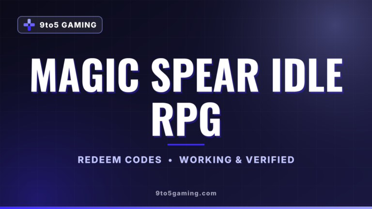 Magic Spear Idle RPG codes