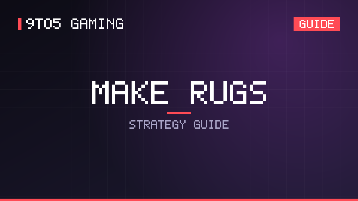 Make Rugs guide cover