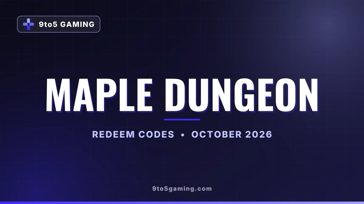 Maple Dungeon codes