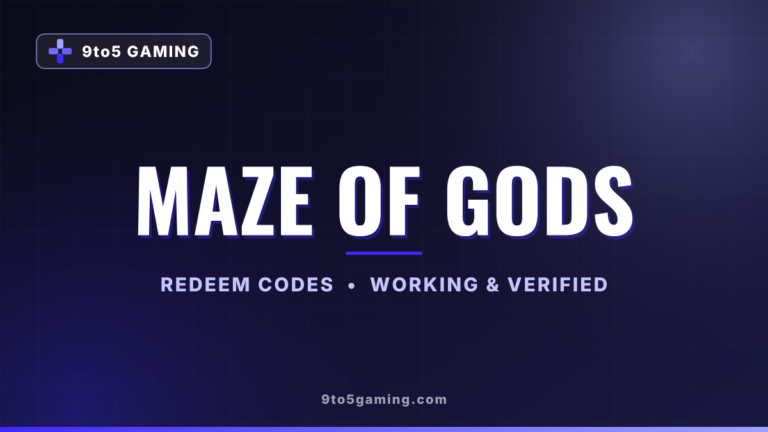 Maze of Gods codes