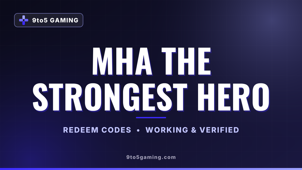 MHA The Strongest Hero codes