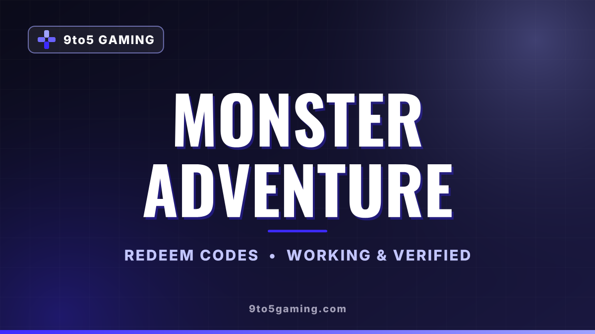 Monster Adventure codes
