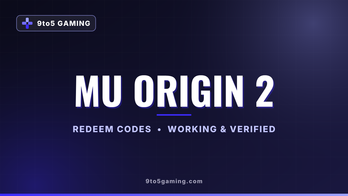 MU Origin 2 codes