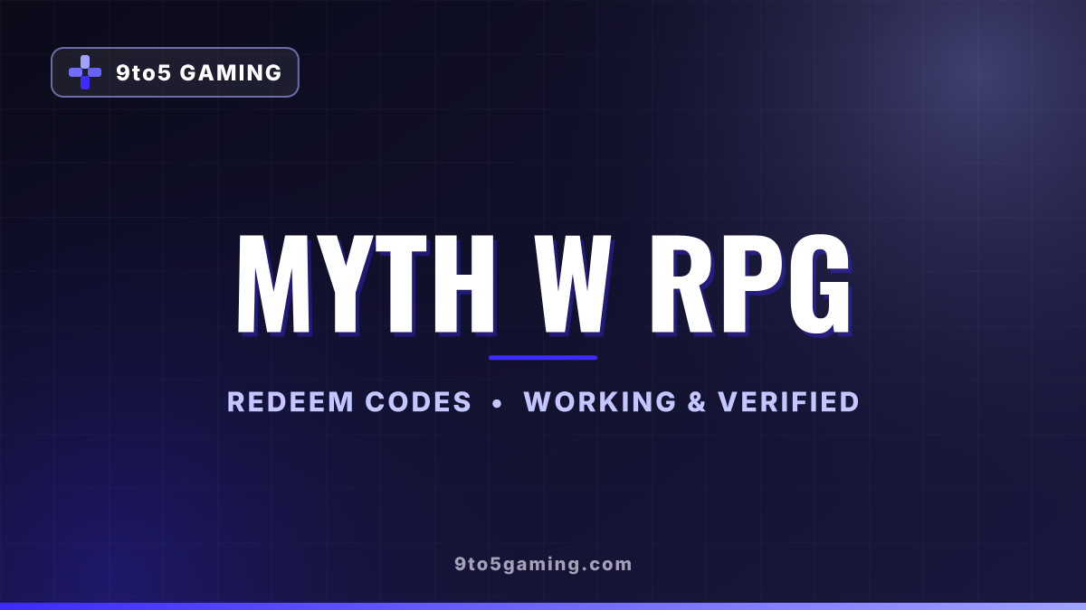 Myth W RPG codes