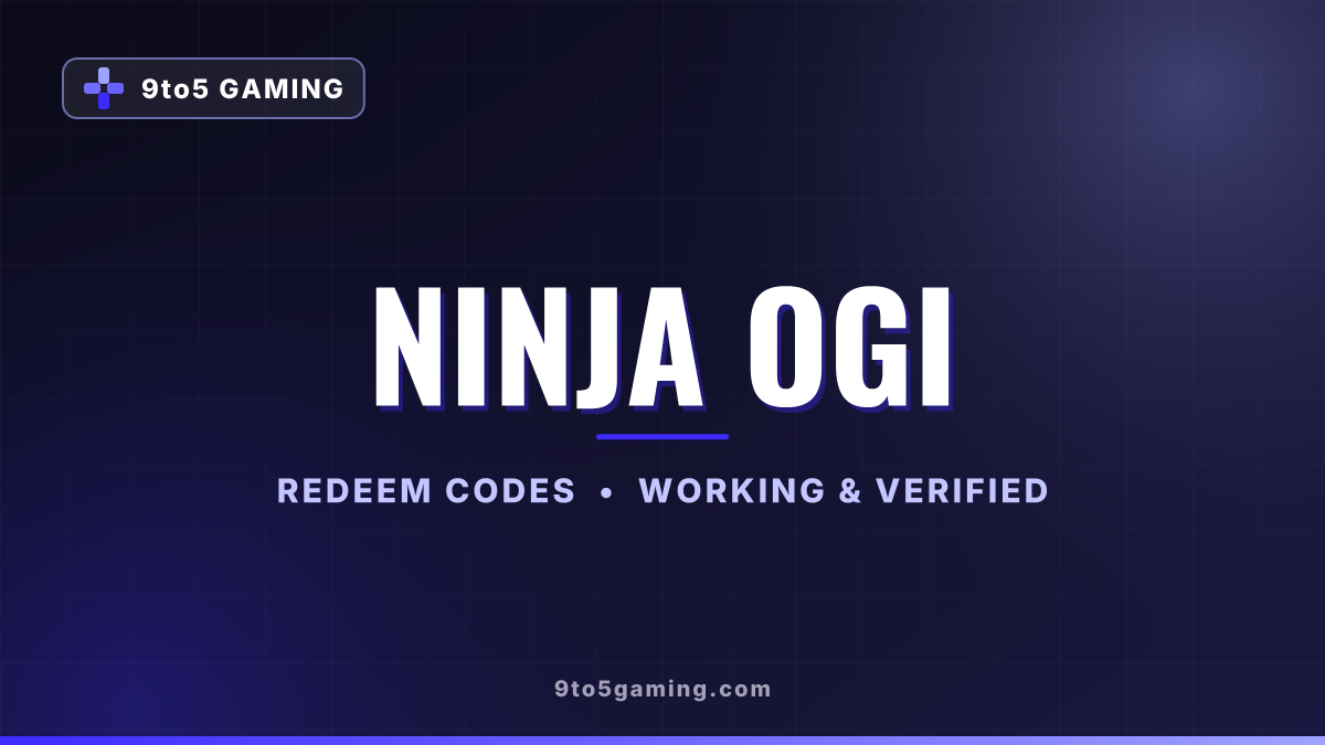 Ninja Ogi codes