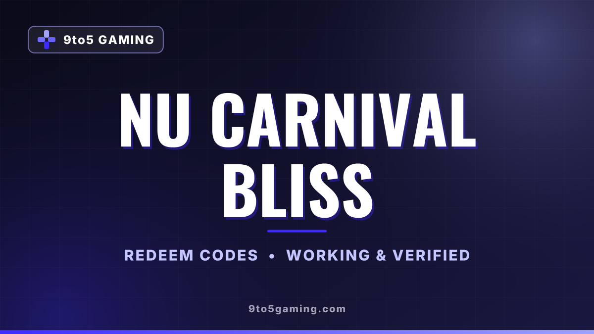 NU Carnival Bliss codes