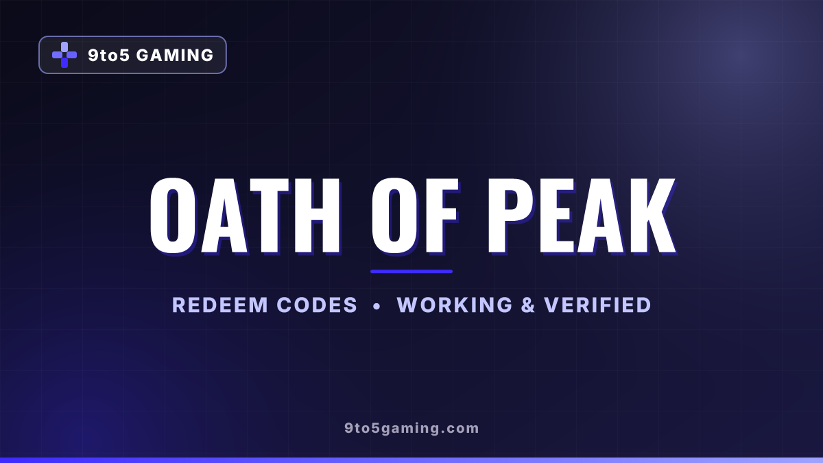 Oath of Peak codes