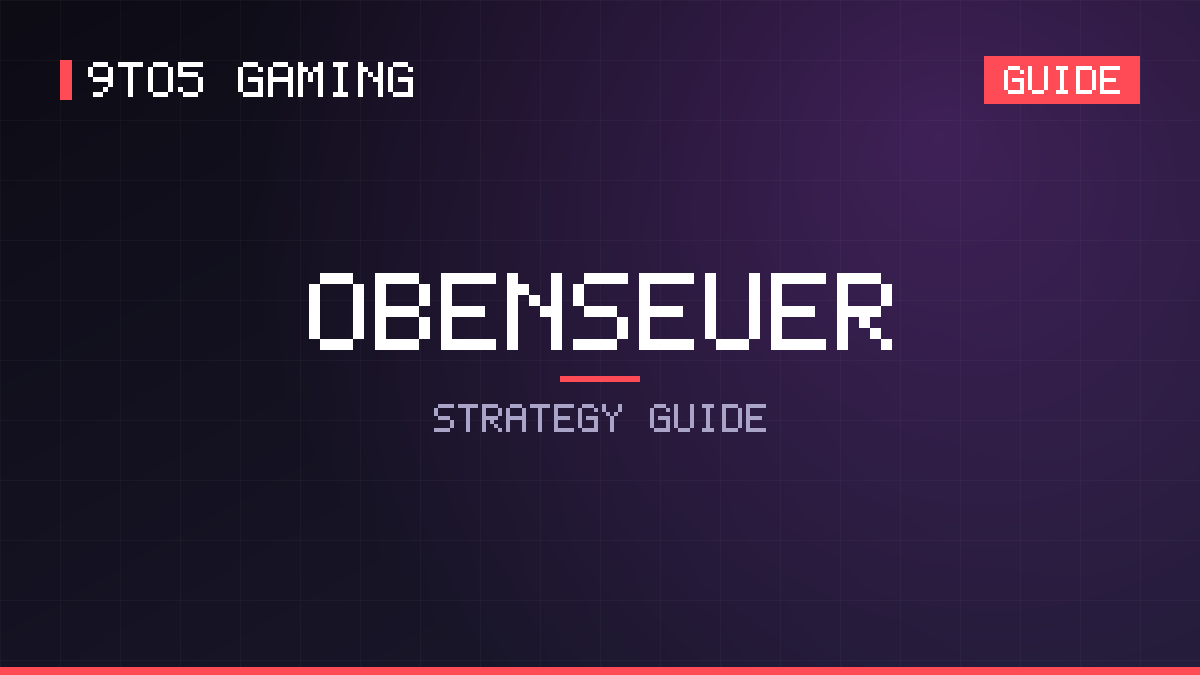 Obenseuer guide cover