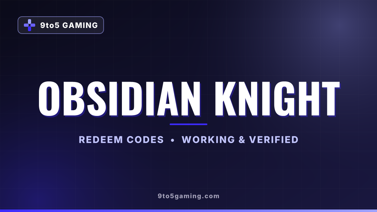 Us Title Code Obsidian Knight Codes October 2026 - Rewards