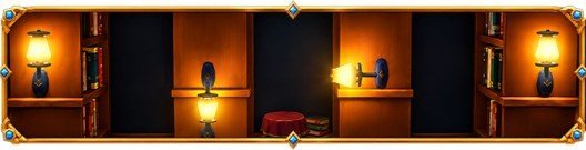 After you’ve arranged all four lamps properly, you’ll trigger the Detective achievement and receive your +1,000 coins .