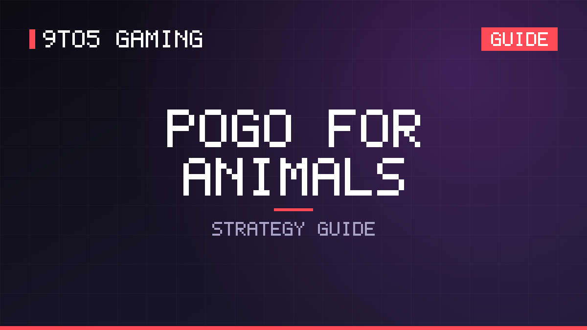 Pogo for Animals guide cover
