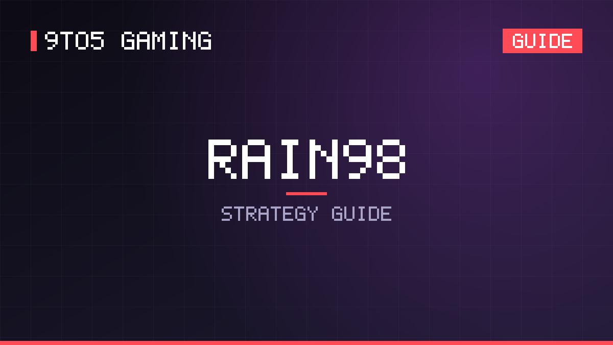 Rain98 guide cover