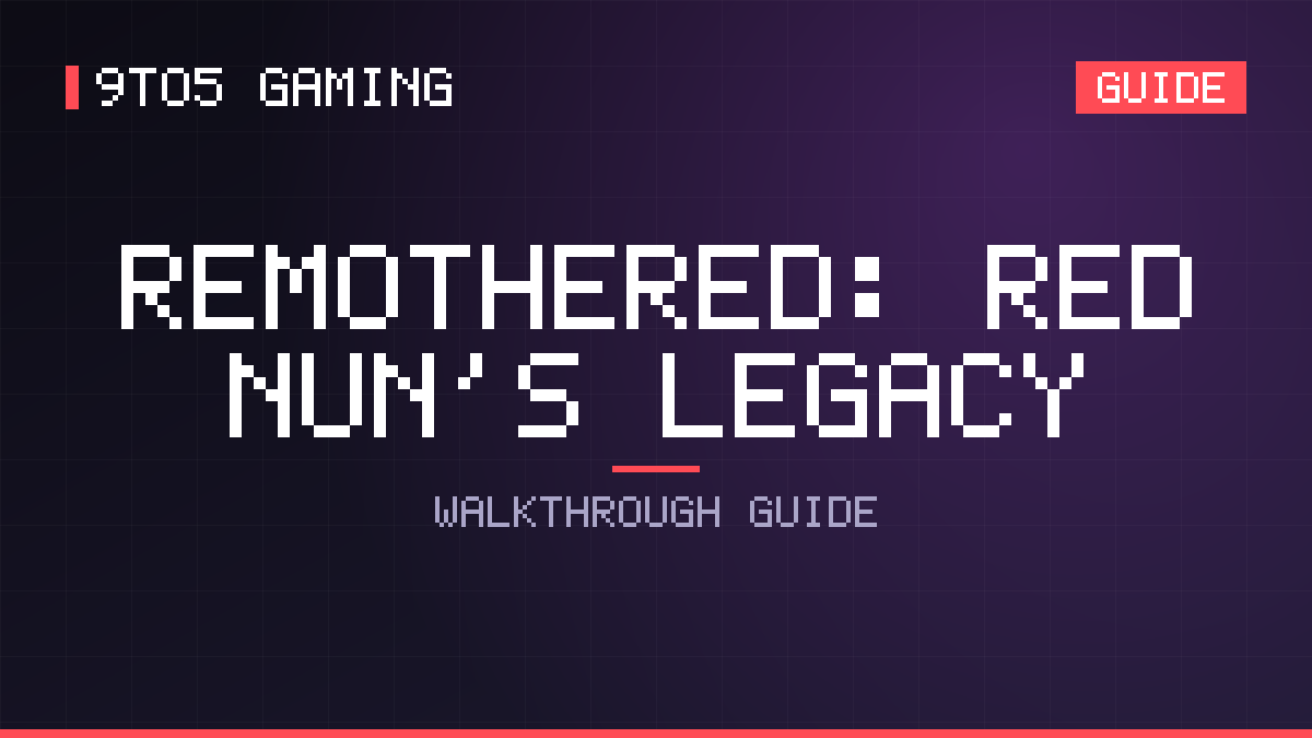 Remothered: Red Nun’s Legacy guide cover