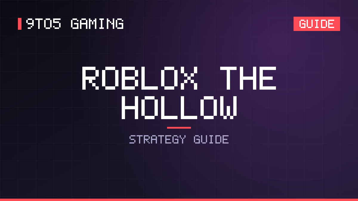 Roblox The Hollow guide cover