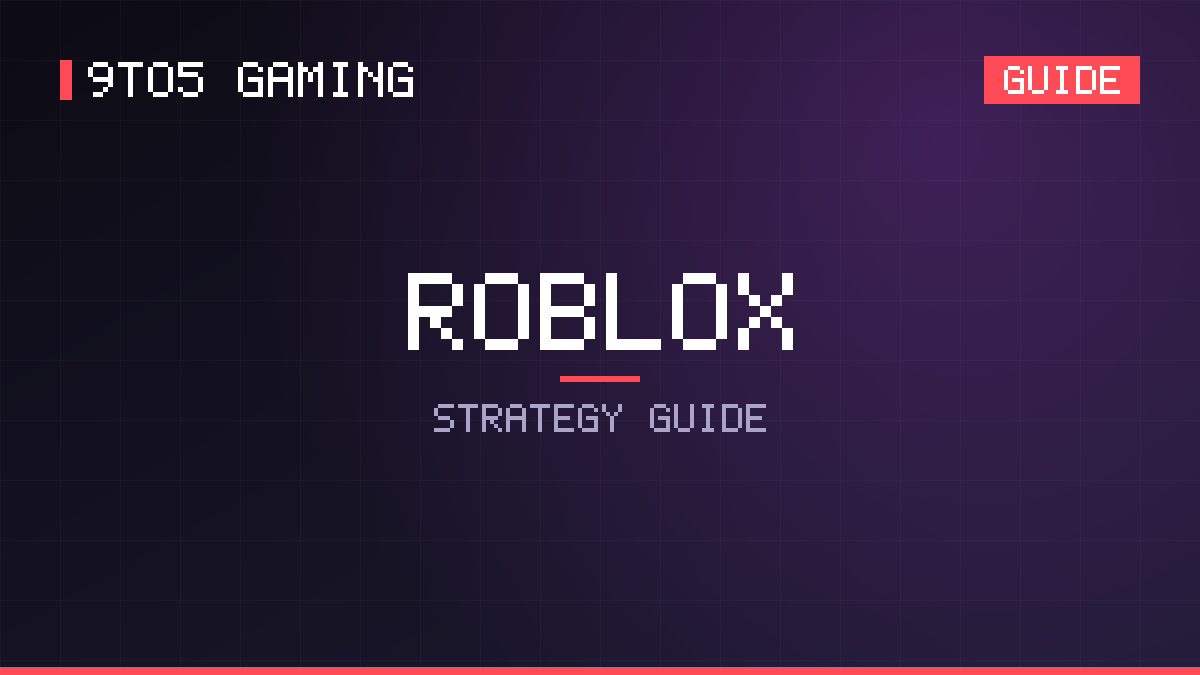 Roblox guide cover
