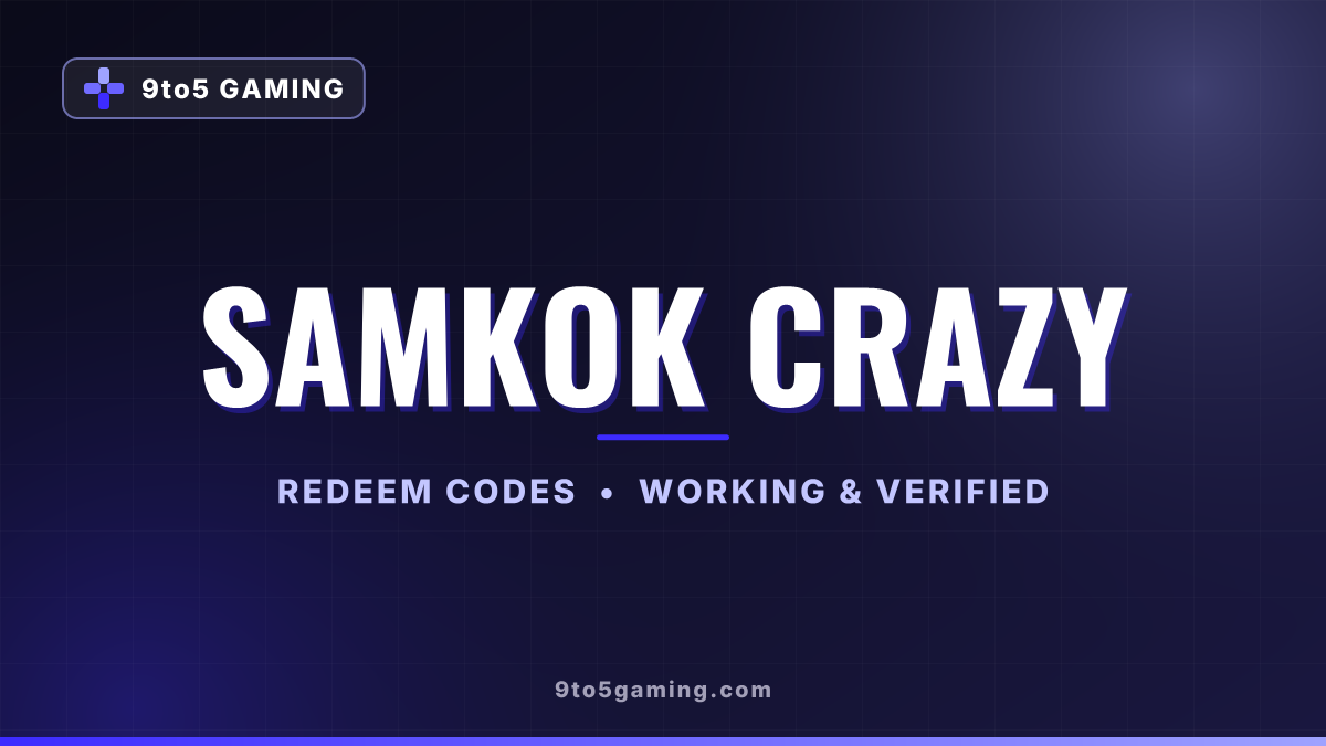 Samkok Crazy codes