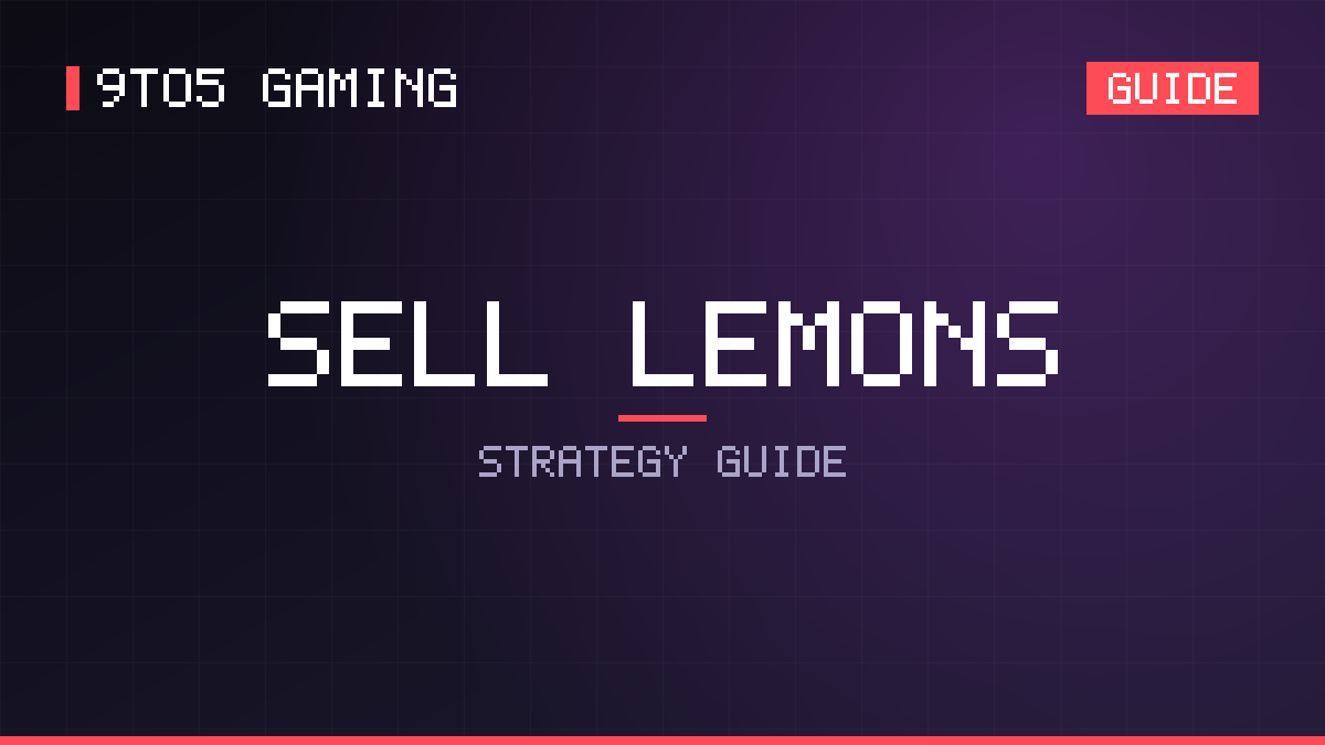 Sell Lemons guide cover