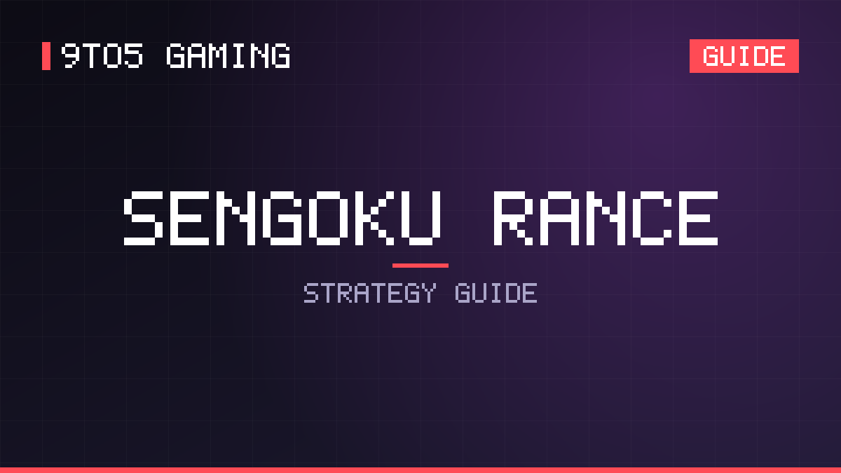 Sengoku Rance guide cover