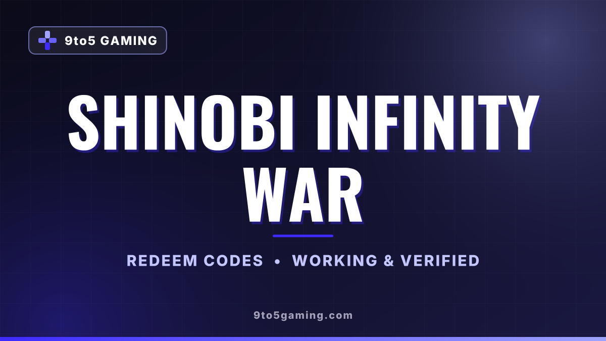 Shinobi Infinity War codes