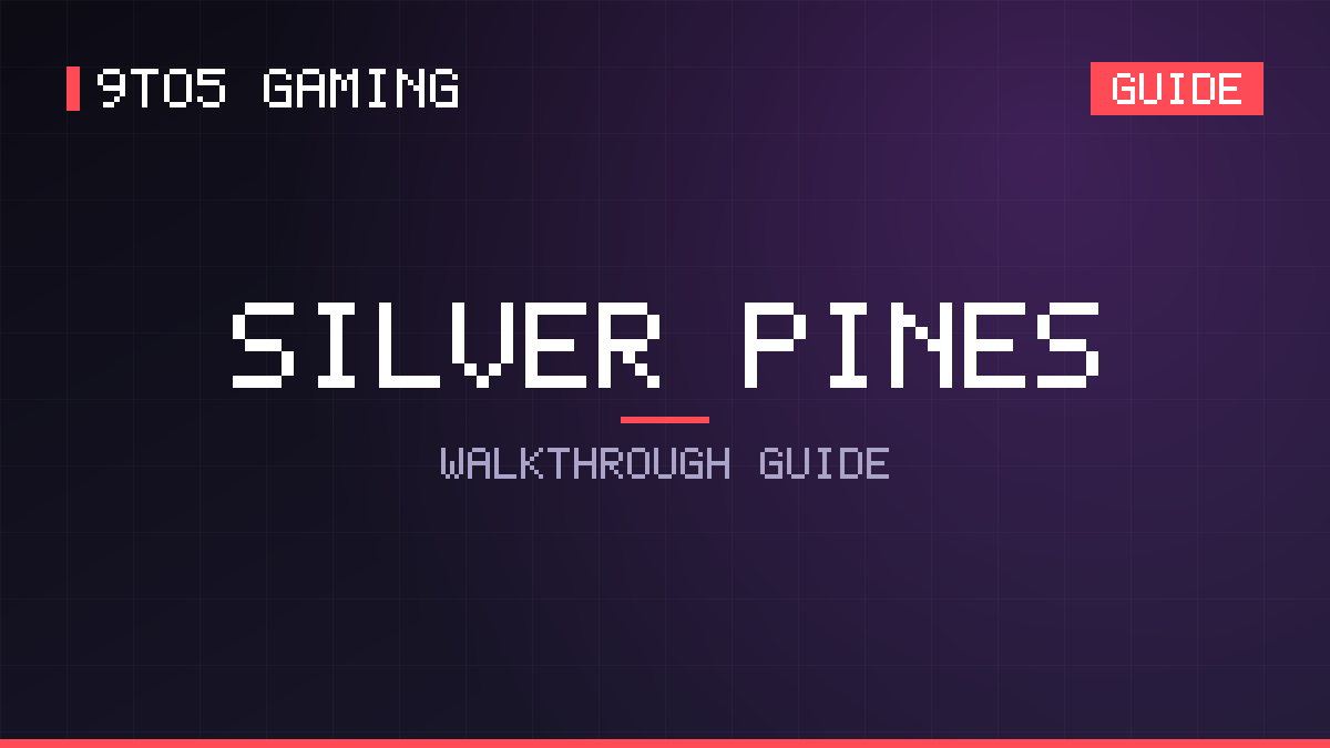 Silver Pines guide cover