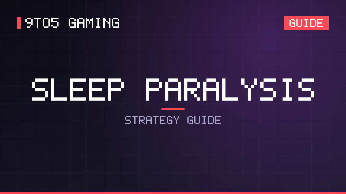 Sleep Paralysis guide cover