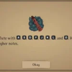 Songs of Glimmerwick character selection screen showcasing the Cobalt Juniper flute option.