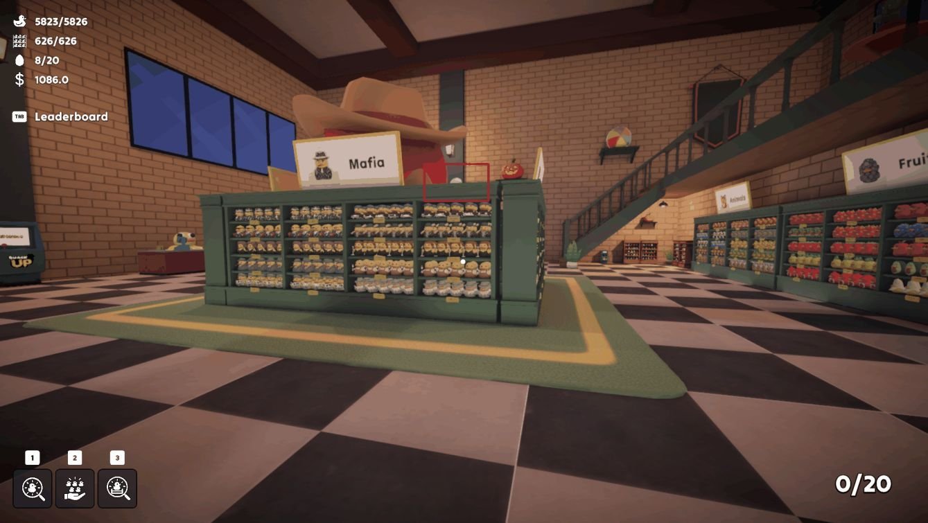 Egg #12 – Between the Jobs Shelf Go to the Jobs shelf and inspect the spaces between each section. The twelfth egg is lodged between the shelves.