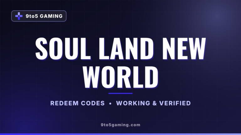 Soul Land New World codes