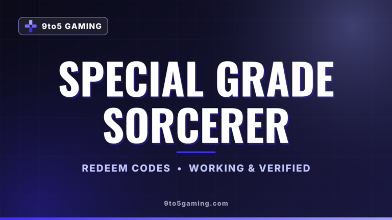 Special Grade Sorcerer codes