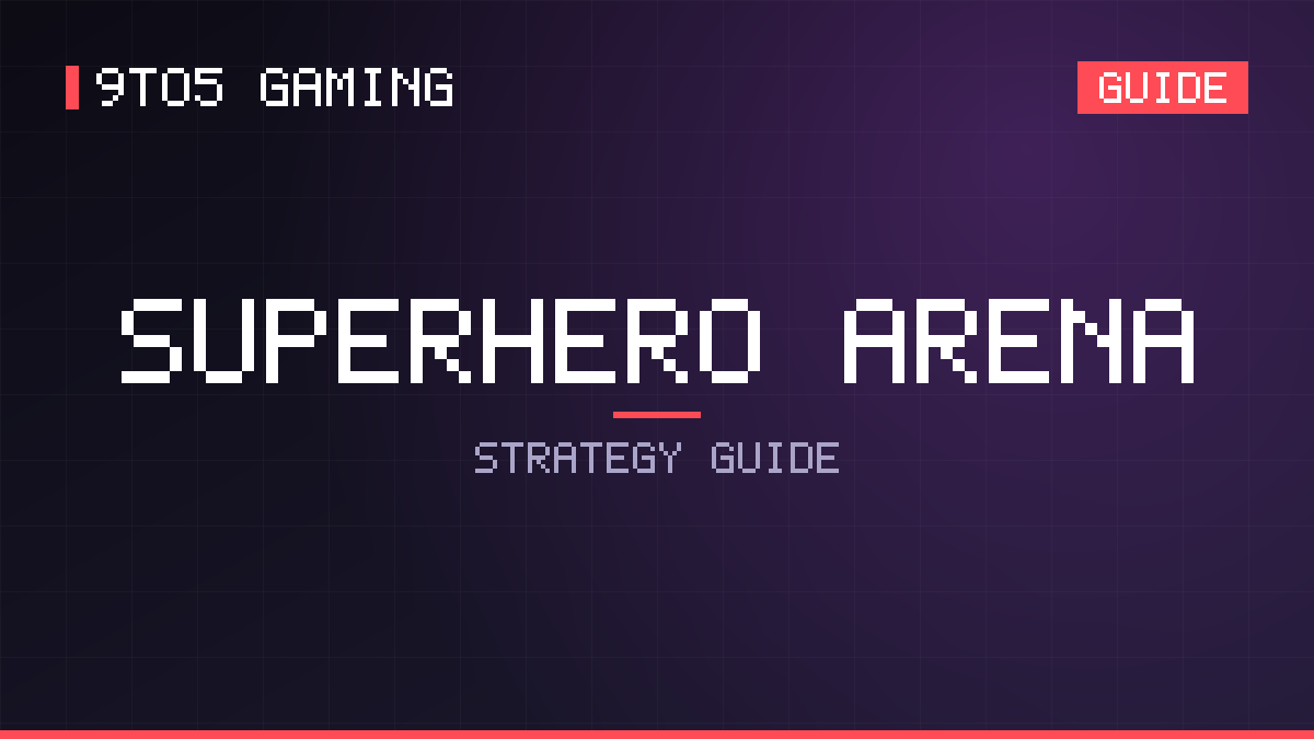 Superhero Arena guide cover