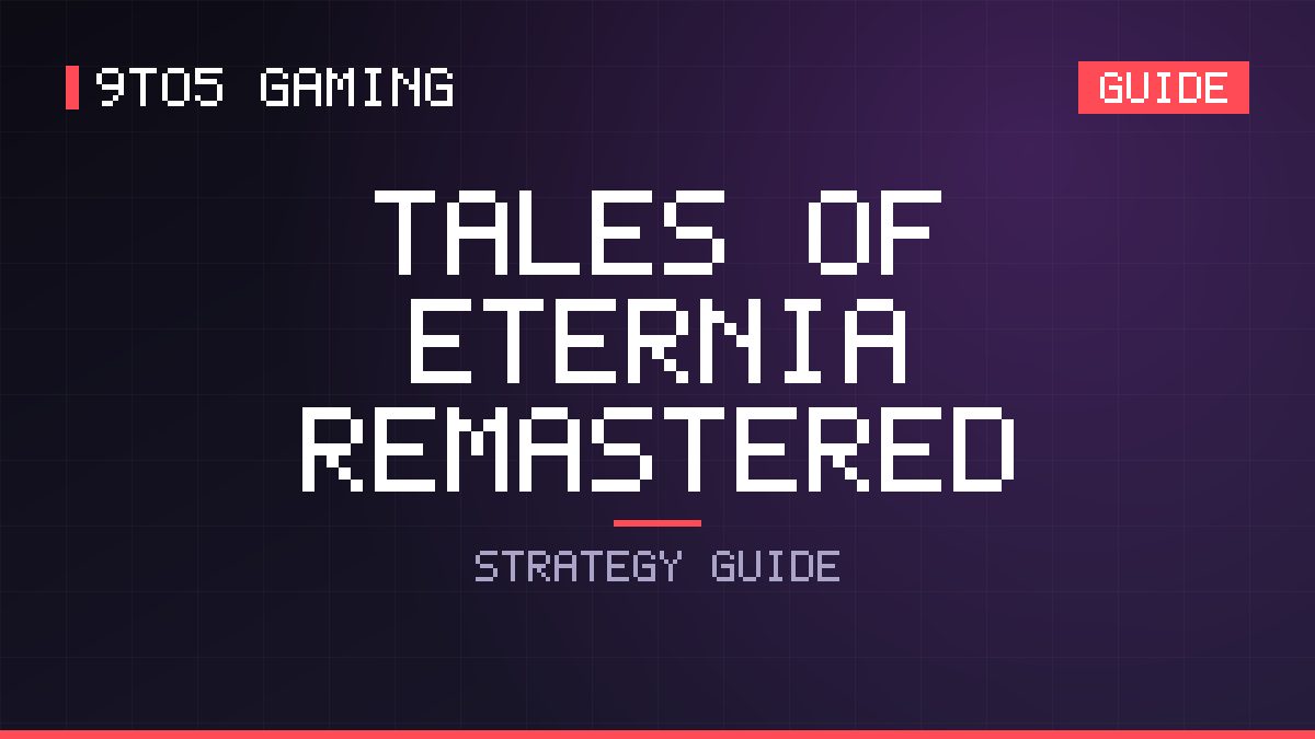 Tales of Eternia Remastered guide cover