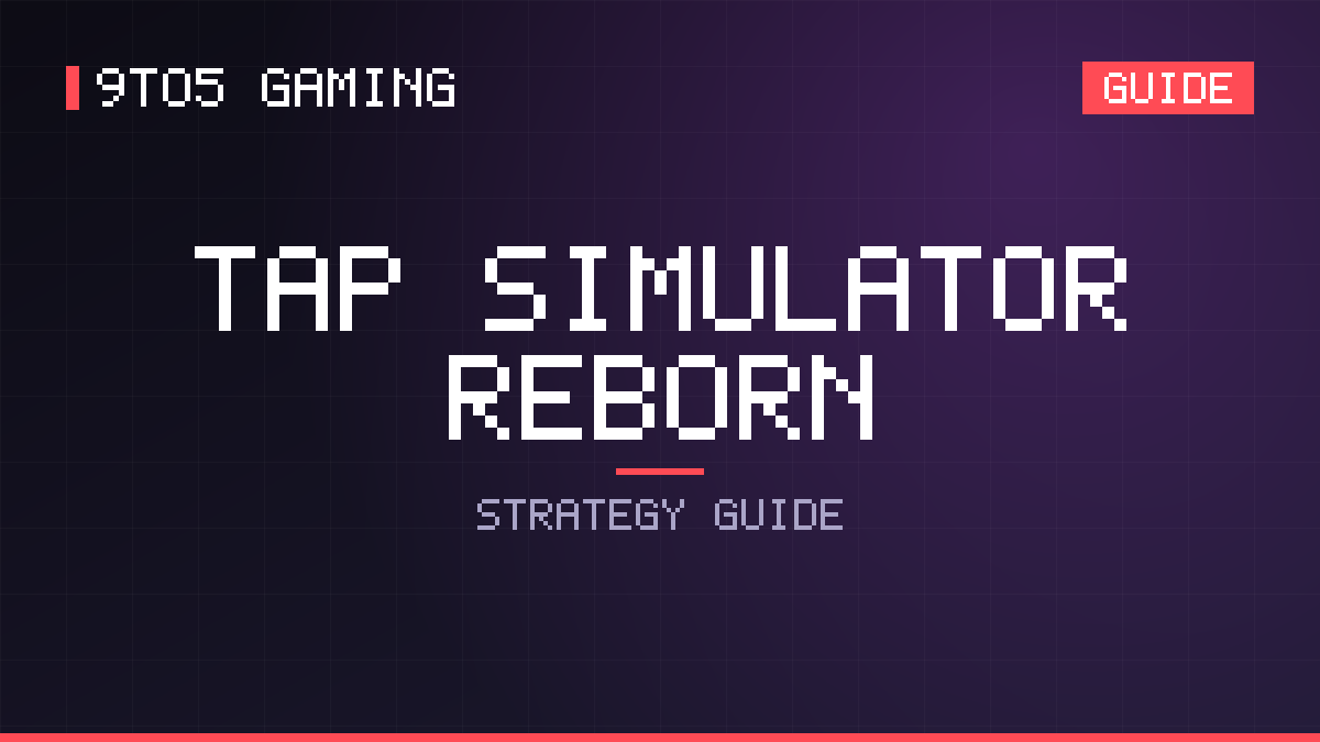 Tap Simulator REBORN guide cover