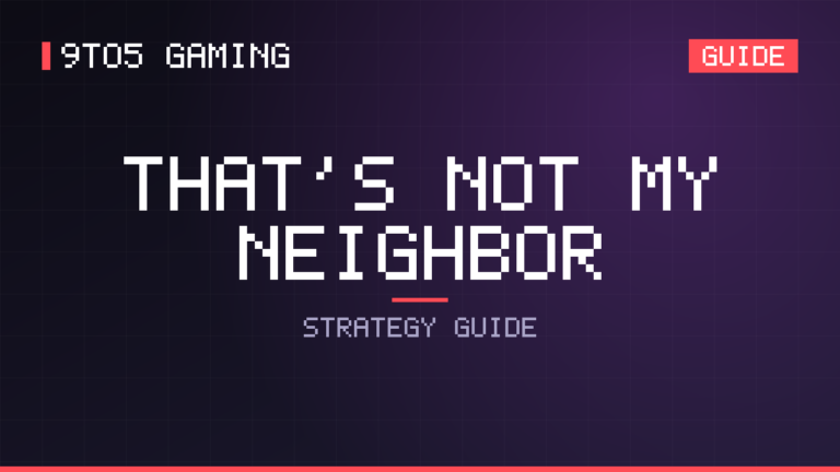 That’s Not My Neighbor guide cover