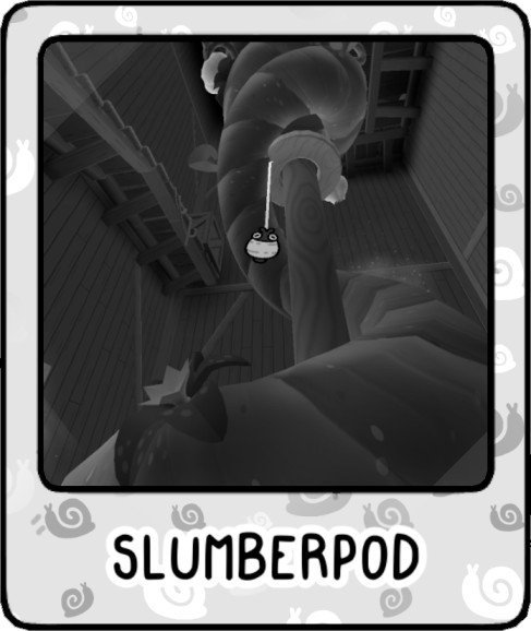 TOEM 2 Cropten Slumberpod creature inside the Windmill mill room
