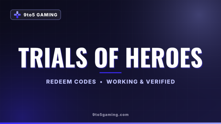 Trials of Heroes codes