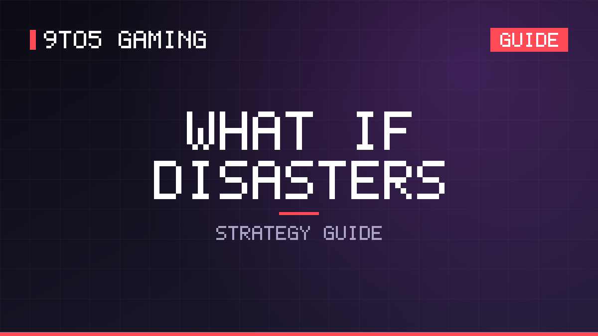 What If Disasters guide cover