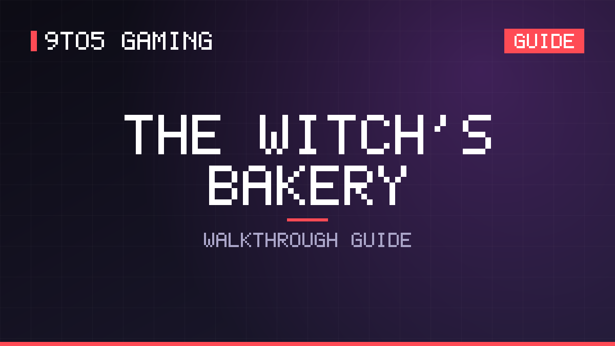 The Witch's Bakery guide cover