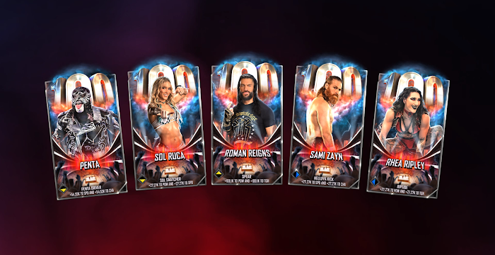 WWE SuperCard codes