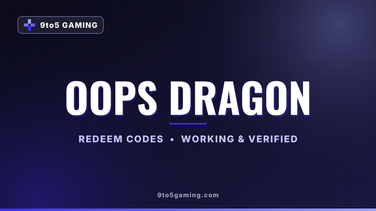 Oops Dragon codes