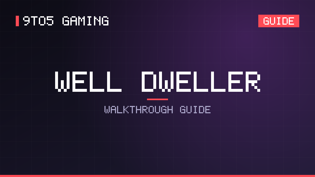 Well Dweller guide cover